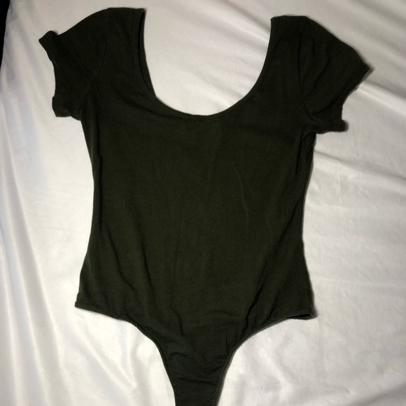 Olive green body suit - Picture 2 of 4